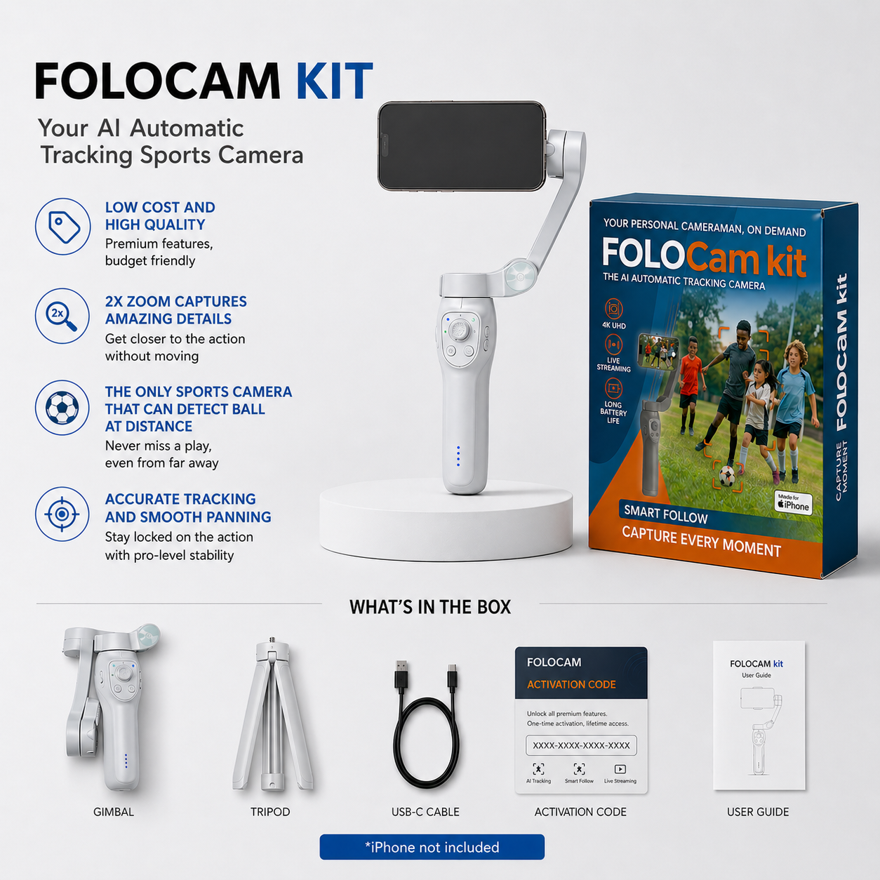 FoloCam Kit for iPhone