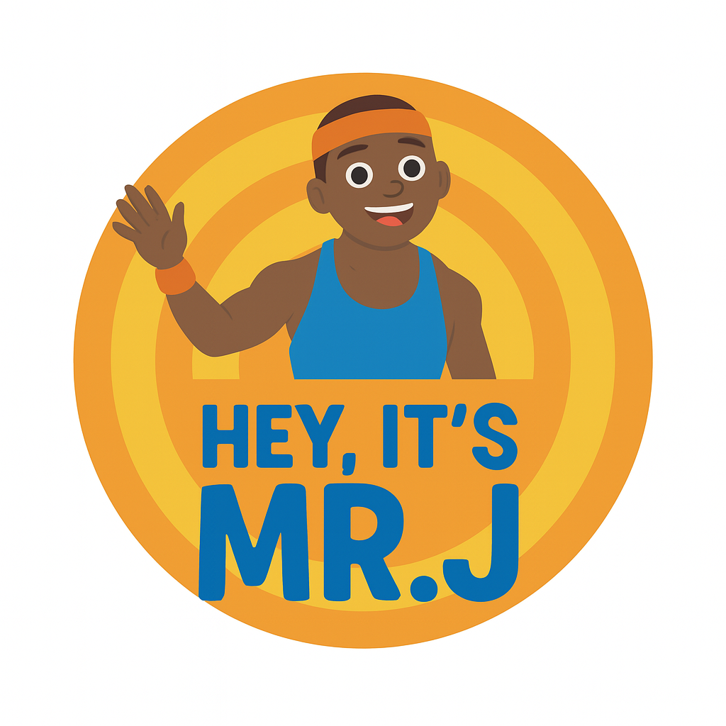 Hey! It’s Mr. J! logo