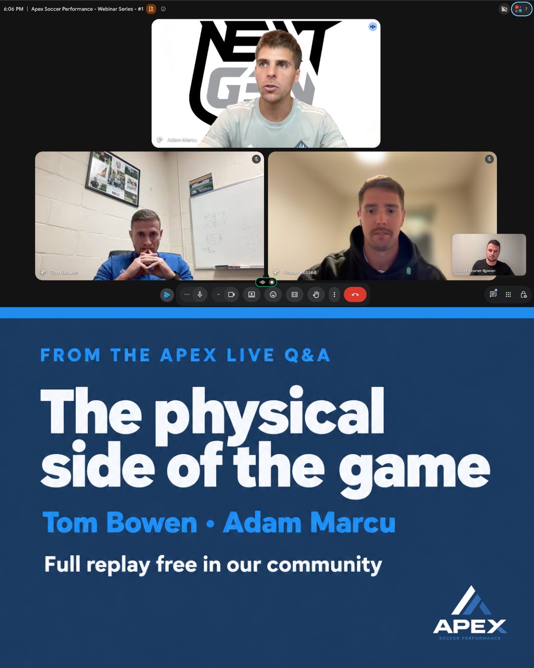 Live Q&A replay - Adam Marcu & Tom Bowen